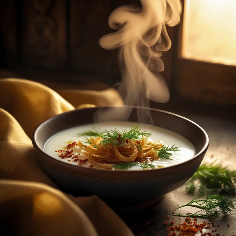 طرز تهیه آش دوغ اردبیل مرحله به مرحله (کامل) در 8 گام ساده 4 فواید تغذیهای آش دوغ اردبیلی