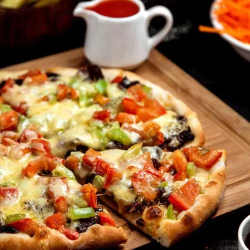 How to make chicken and vegetable pizza
