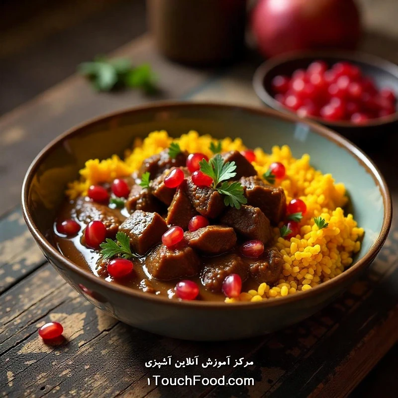 طرز تهیه خورشت فسنجان با گوشت ساده و سریع، در ۲ ساعت 2 طرز تهیه خورشت فسنجان با گوشت مرحله به مرحله