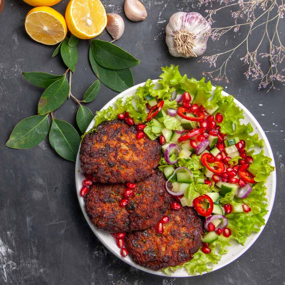 طرز تهیه کتلت با گوشت چرخ کرده خوشمزه 4 نفره 2 طرز تهیه کتلت با گوشت چرخ کرده