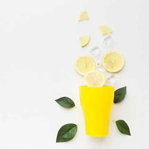 &nbsp;Visuelle Hinweise zur Erkennung von natürlichem Zitronensaft