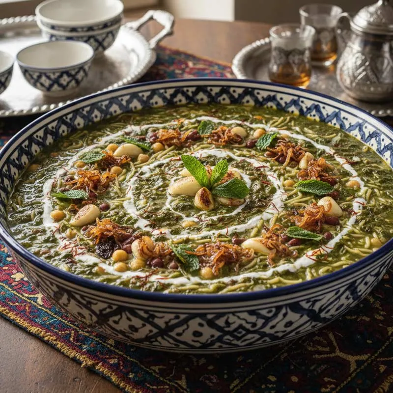 طرز تهیه آش رشته مجلسی | آموزش مرحله به مرحله مخصوص 5 نفر 1 طرز تهیه آش رشته مجلسی