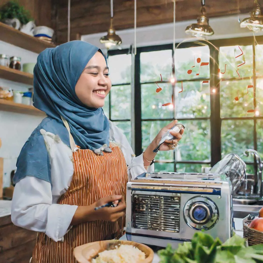 Utilizzo di programmi radiofonici di cucina per insegnare a cucinare 1 Una guida all'uso dei programmi radiofonici per cucinare