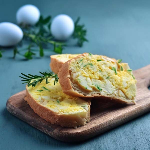 محبوبیت نان کم کربوهیدرات تخم مرغی