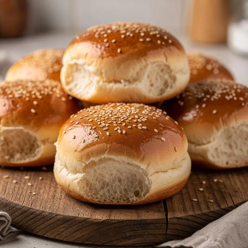 طرز تهیه نان همبرگر خانگی