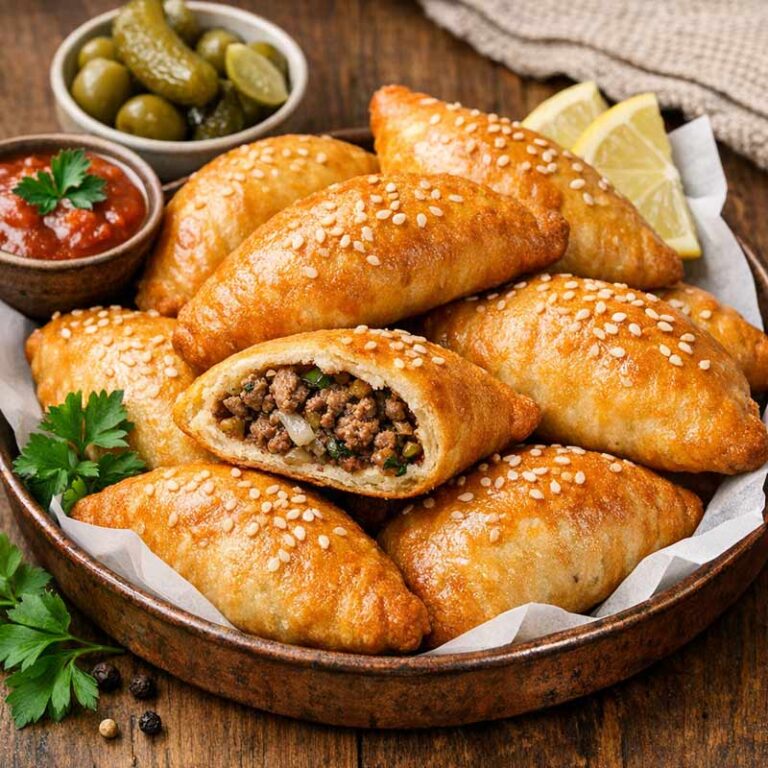 طرز تهیه پیراشکی گوشت خانگی