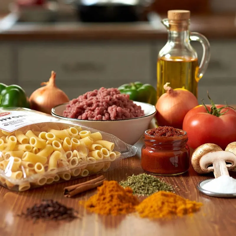 طرز تهیه ماکارونی مجلسی و خوشمزه | مرحله به مرحله 1 مواد لازم برای ماکارونی مجلسی