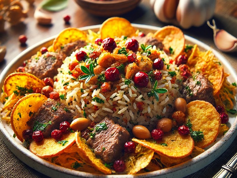 طرز تهیه آغور پیلار غذای سنتی تاجیکستان