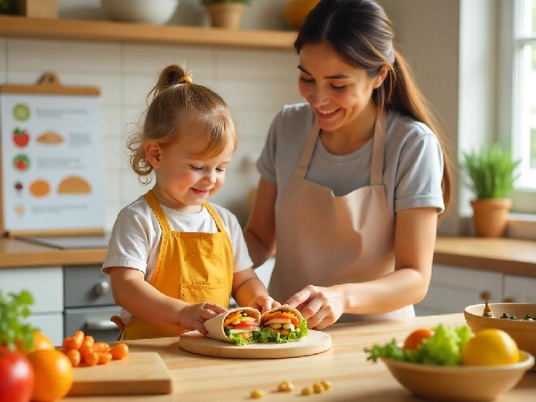 چگونه غذاهای مناسب برای کودکان تهیه کنم؟