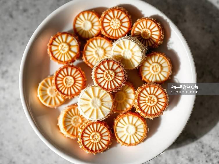 طرز تهیه شیرینی نارگیلی با هواپز