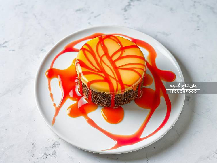 استفاده از سس ژله‌ای روی کیک
