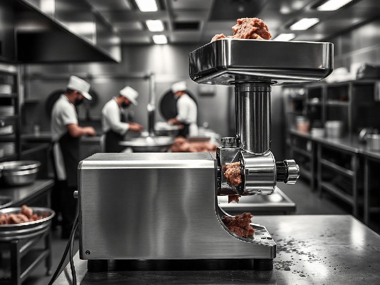 چرخ گوشت صنعتی؛ انتخابی ایده‌آل برای مشاغل پرمصرف و آشپزخانه‌های حرفه‌ای