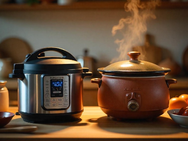 Diferencia entre una olla a presión y una olla de cocción lenta: cómo funciona