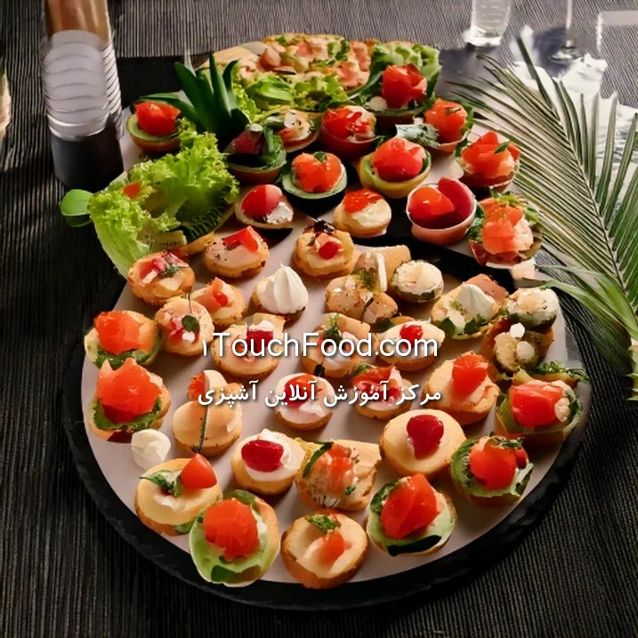 تزیین فینگرفود و چیدمان میز