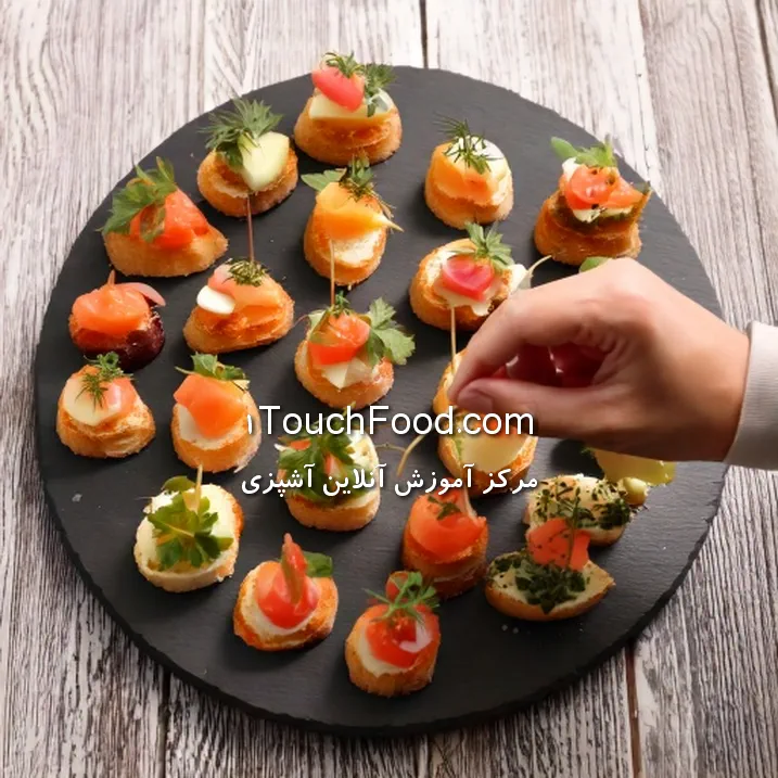تکنیک‌های حرفه‌ای تزیین فینگرفود