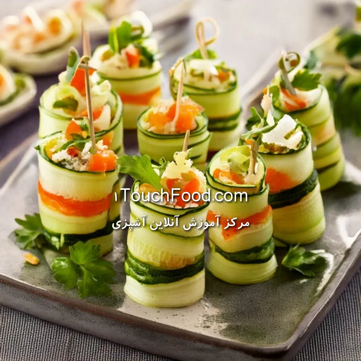رول‌های سبزیجاتی