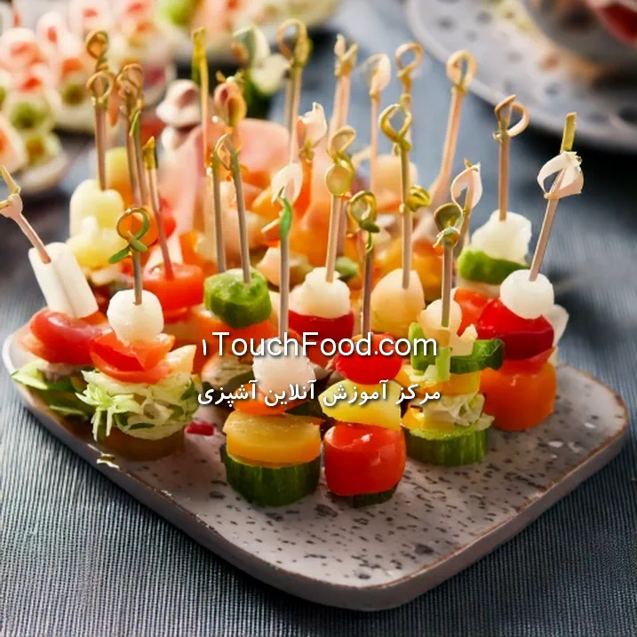 مینی سیخ‌های رنگارنگ