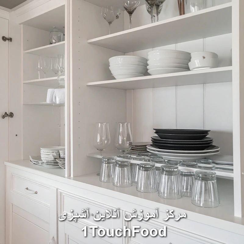 چیدمان کابینت آشپزخانه: رمز یک فضای منظم و کاربردی