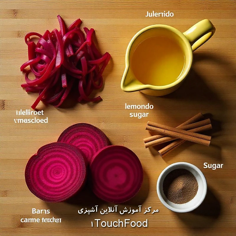 طرز تهیه مربای چغندر، خوشمزه و متفاوت با دستور سریع و فوری 1 مواد لازم برای تهیه مربای چغندر