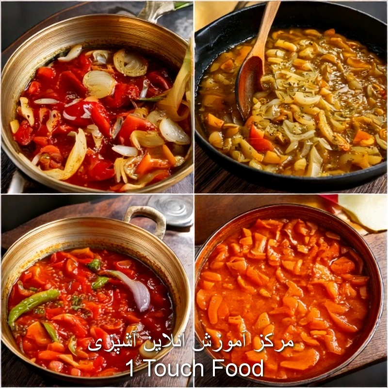 تکنیک‌های تفت دادن اصولی: راهنمای کامل برای آشپزی حرفه‌ای