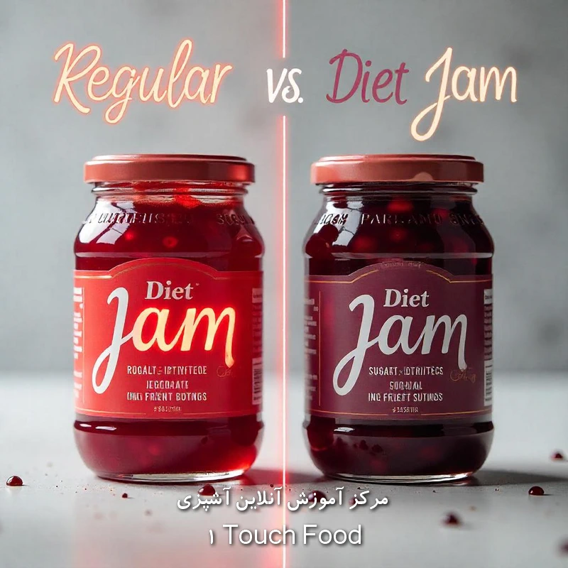 مقایسه انواع مربا: سنتی، کم‌شکر، رژیمی و دیابتی (با جدول تحلیلی)