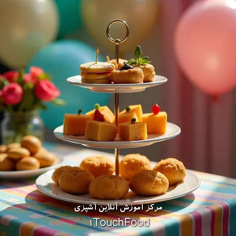 فینگرفود کم هزینه و مدیریت بودجه جشن تولد