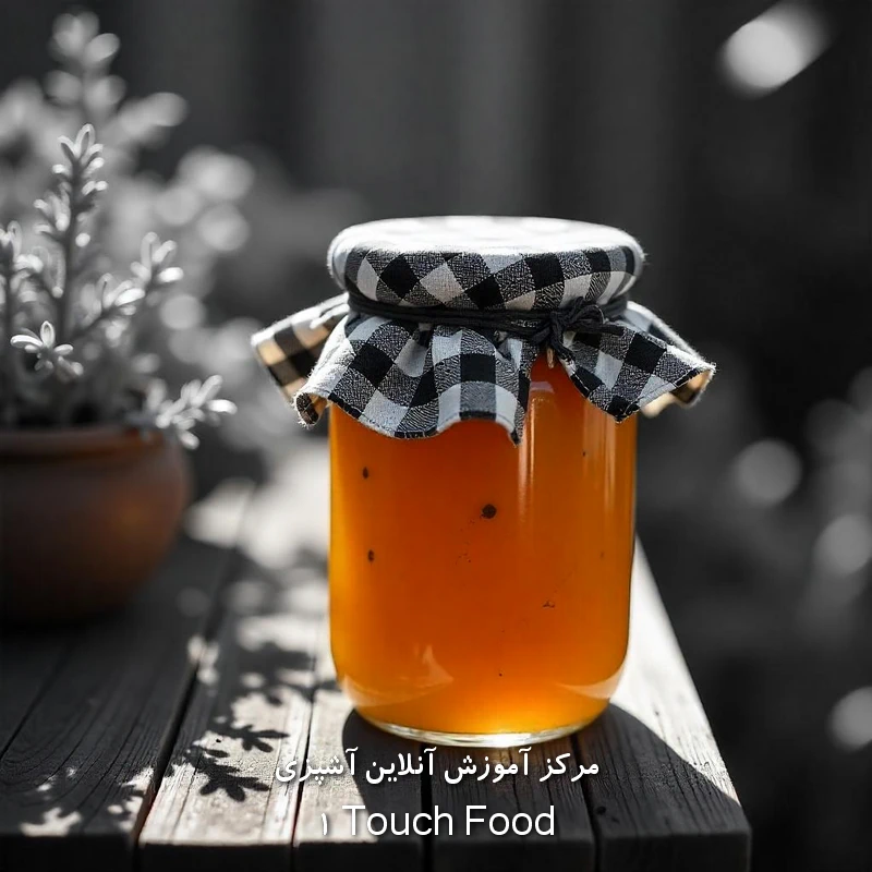 مربای کدو حلوایی و زنجبیل