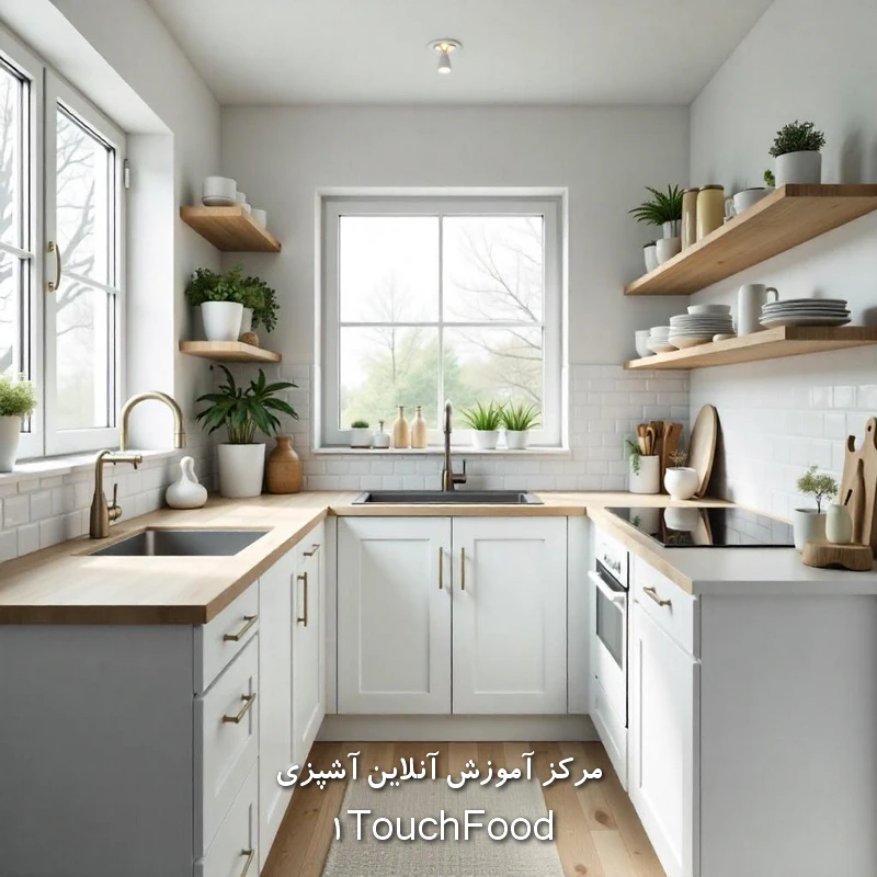چیدمان آشپزخانه کوچک؛ هنر بزرگ در فضای محدود