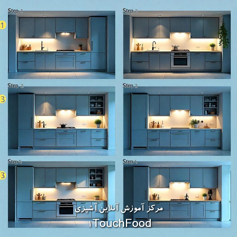 چیدمان اقتصادی آشپزخانه: چگونه با هزینه کم آشپزخانه‌ای کارآمد داشته باشیم؟