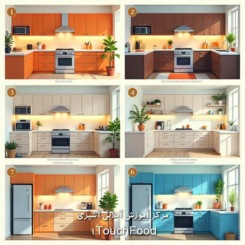 مزایای چیدمان ارزان آشپزخانه