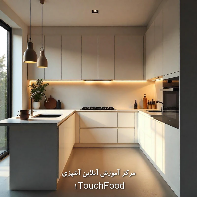 چیدمان مدرن آشپزخانه: آغاز تحول در فضای پخت و پز