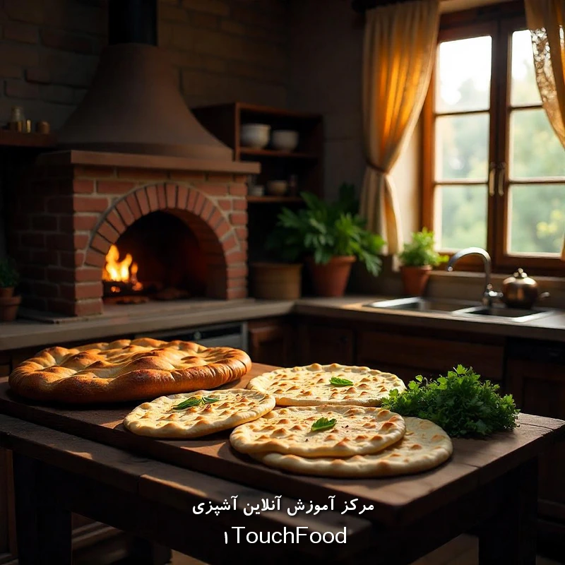 پخت نان سنتی در خانه: هنری اصیل از فرهنگ ایرانی 4 روش پخت نان سنتی در خانه