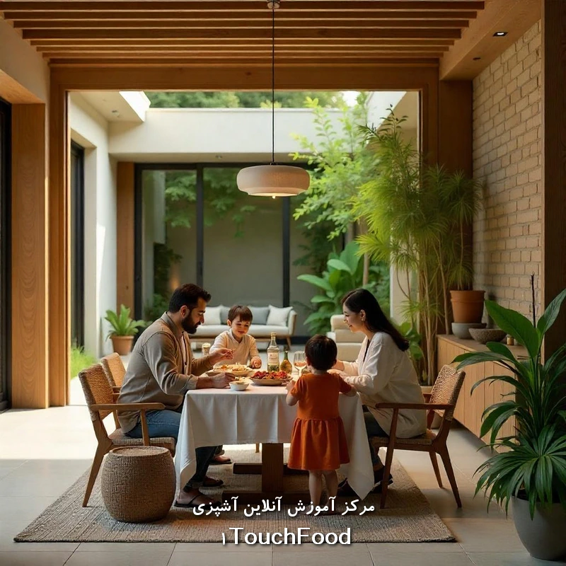 چگونگی طراحی خانه با فضای باز! آموزش کامل حرفه ای 7 ایجاد ارتباط بین فضای داخلی و بیرونی