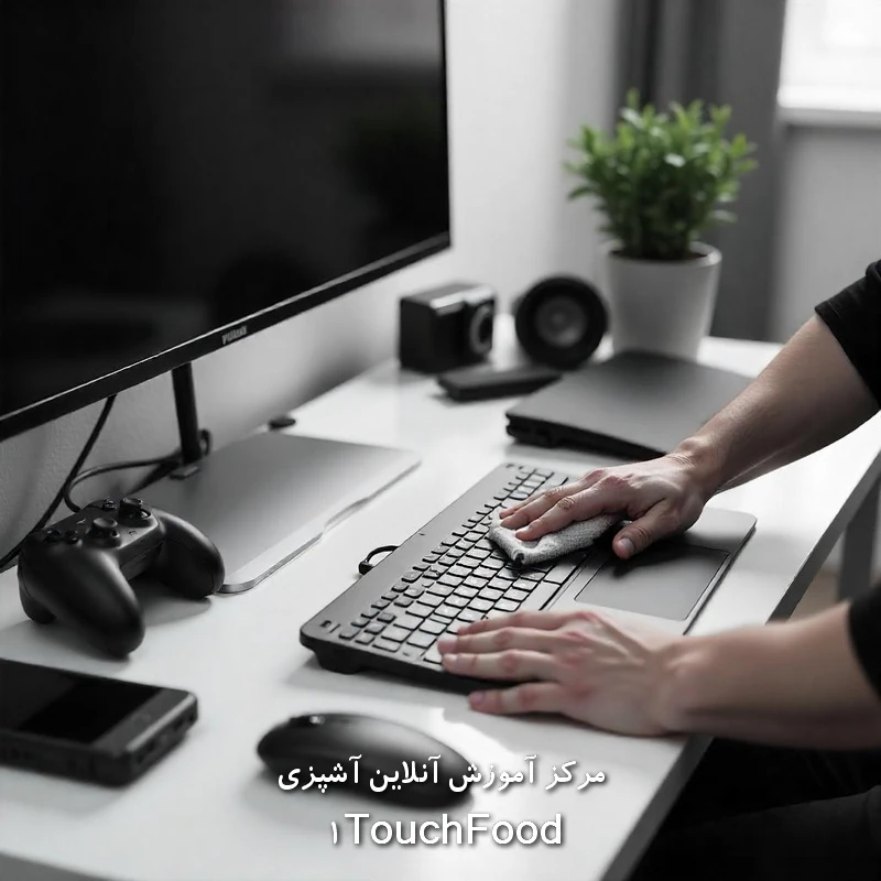 ترفندهای ساده برای تمیز کردن لوازم الکترونیکی 3 تمیز کردن صفحه نمایش تلویزیون و مانیتور