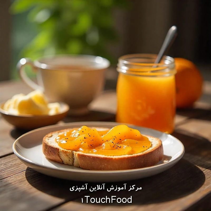 طرز تهیه مربای نارنج با دستور کامل و کاربردی، سریع و فوری 9 سرو مربای نارنج