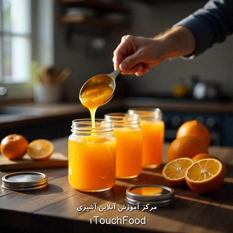 طرز تهیه مربای نارنج با دستور کامل و کاربردی، سریع و فوری 4 تهیه شربت مربا