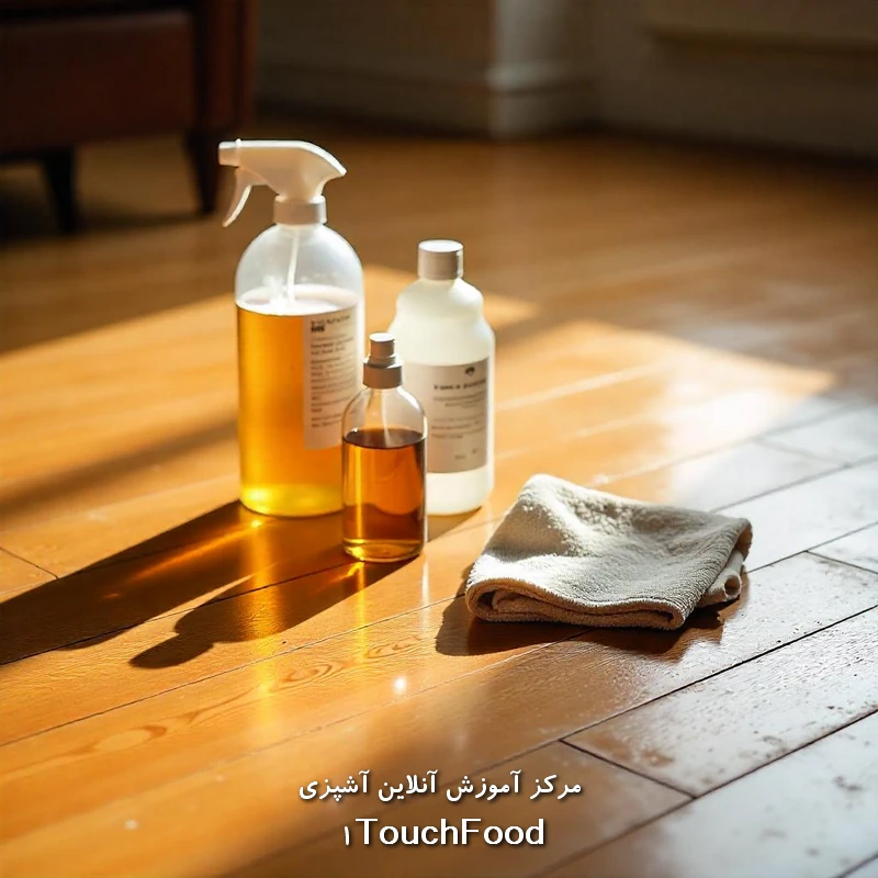 بهترین روشها برای تمیز کردن کفپوش پارکت، آموزش کامل 6 استفاده از روغن مخصوص پارکت