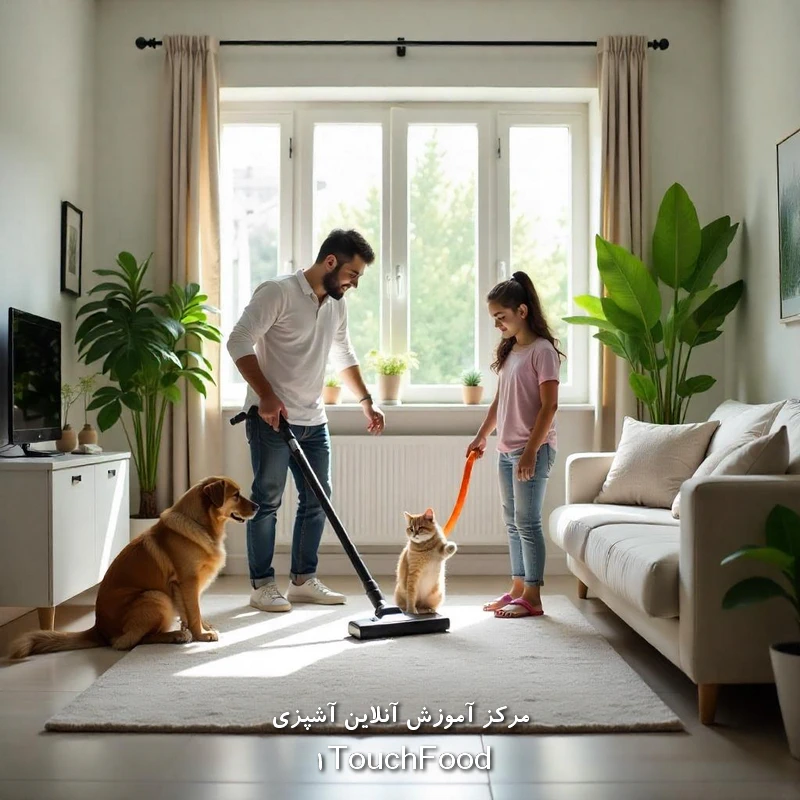 ۱۰ روش تضمینی برای از بین بردن بوی حیوانات خانگی از خانه