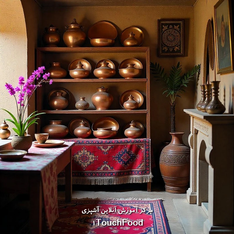بهترین روش ها برای تمیز کردن لوازم سنتی (آموزش کامل) 7 تمیز کردن لوازم فلزی سنتی