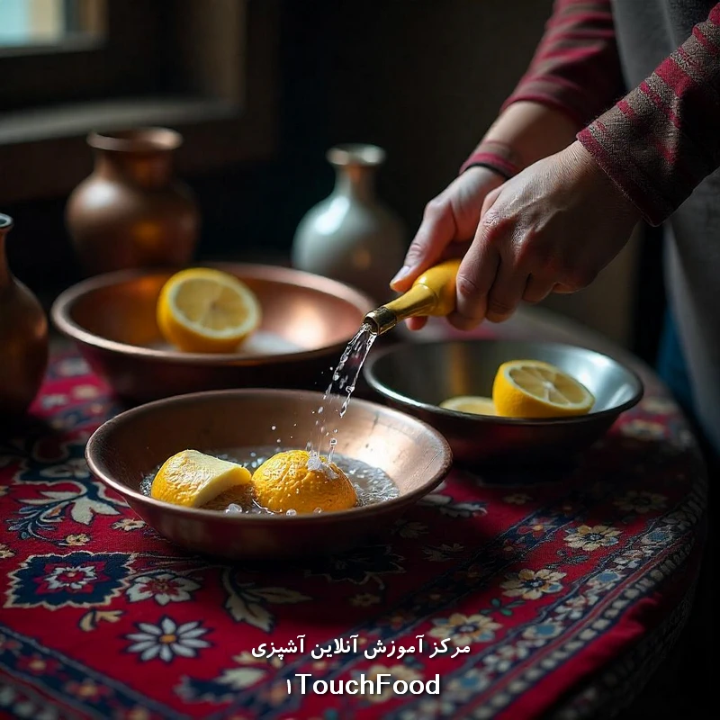 بهترین روش ها برای تمیز کردن لوازم سنتی (آموزش کامل) 1 تمیز کردن ظروف مسی