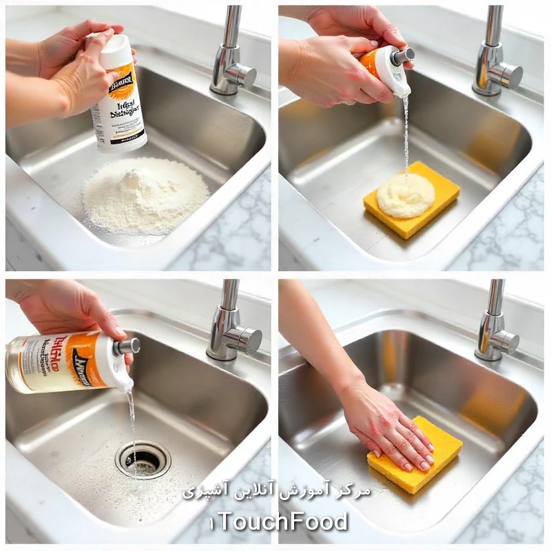 روش تمیز کردن سینک استیل: راهکاری ساده برای درخشندگی همیشگی آشپزخانه