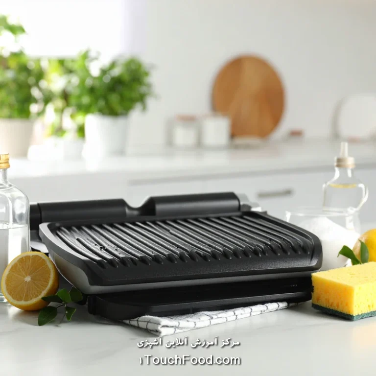 تمیز کردن تابه گریل سوخته: راهنمای جامع برای بازگرداندن درخشش تابه شما