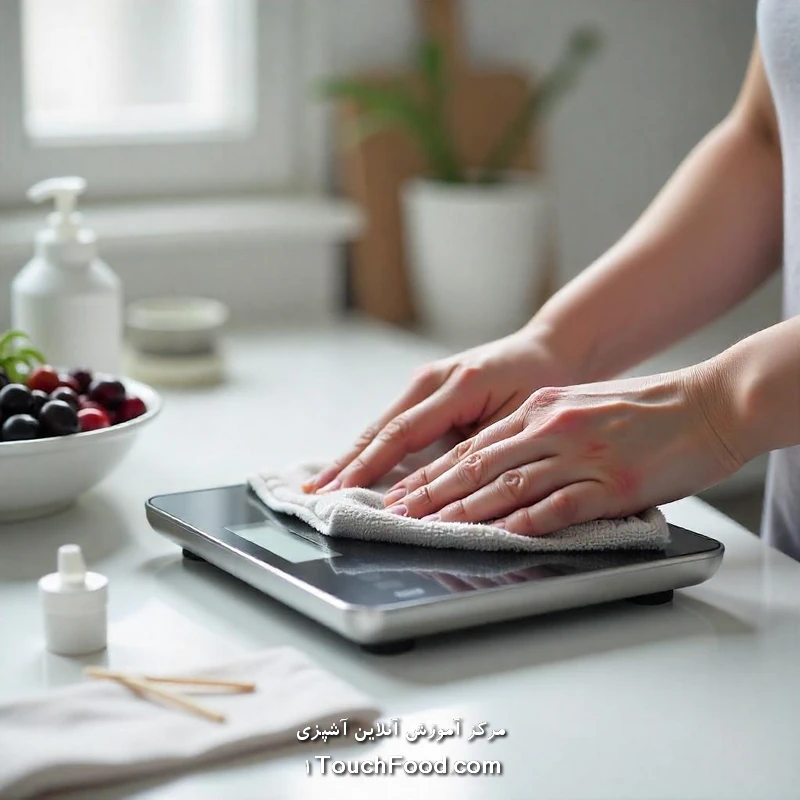 تمیز کردن ترازوی آشپزخانه چگونه درست و اصولی است؟ آموزش جامع 1 ترازوی آشپزخانه چیست و چرا تمیز کردن آن ضروری است؟