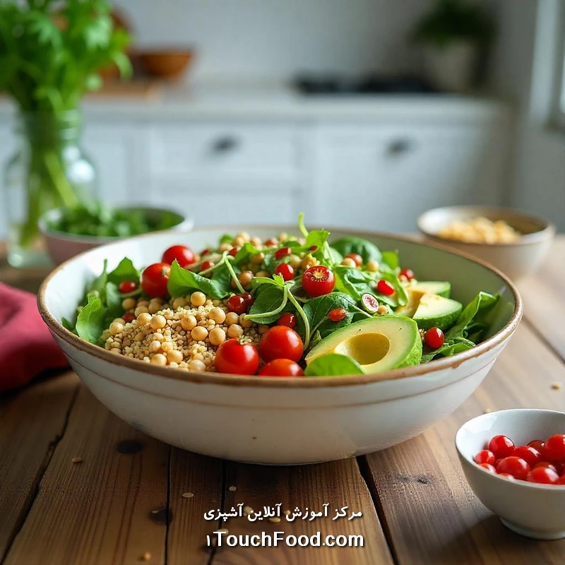 طرز تهیه بهترین سالادهای وگان | سالم، ساده و خوشمزه و رژیمی 3 فواید سالادهای وگان برای سلامتی و سبک زندگی