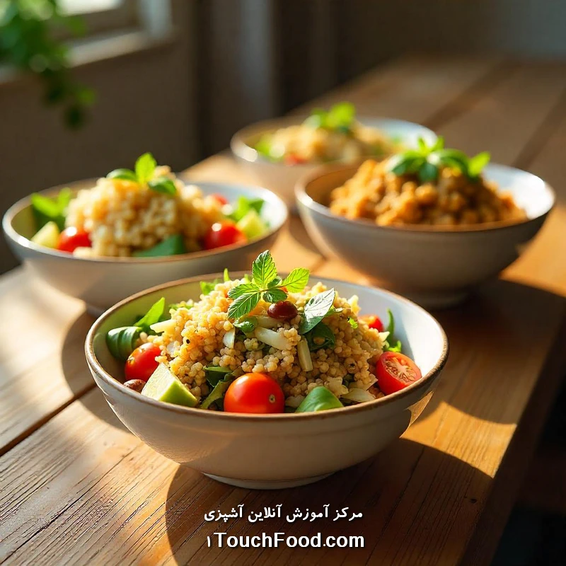 طرز تهیه بهترین سالادهای وگان | سالم، ساده و خوشمزه و رژیمی 7 ایدههای خلاقانه برای تهیه سالادهای وگان