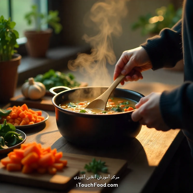 انواع سوپ‌های گیاهی و تنوع طعم‌ها