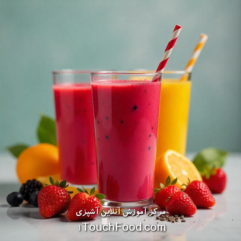 *طرز تهیه انواع اسموتی برای لاغری: 10 دستور ساده و خوشمزه 4 بهترین مواد اولیه برای تهیه اسموتی لاغری