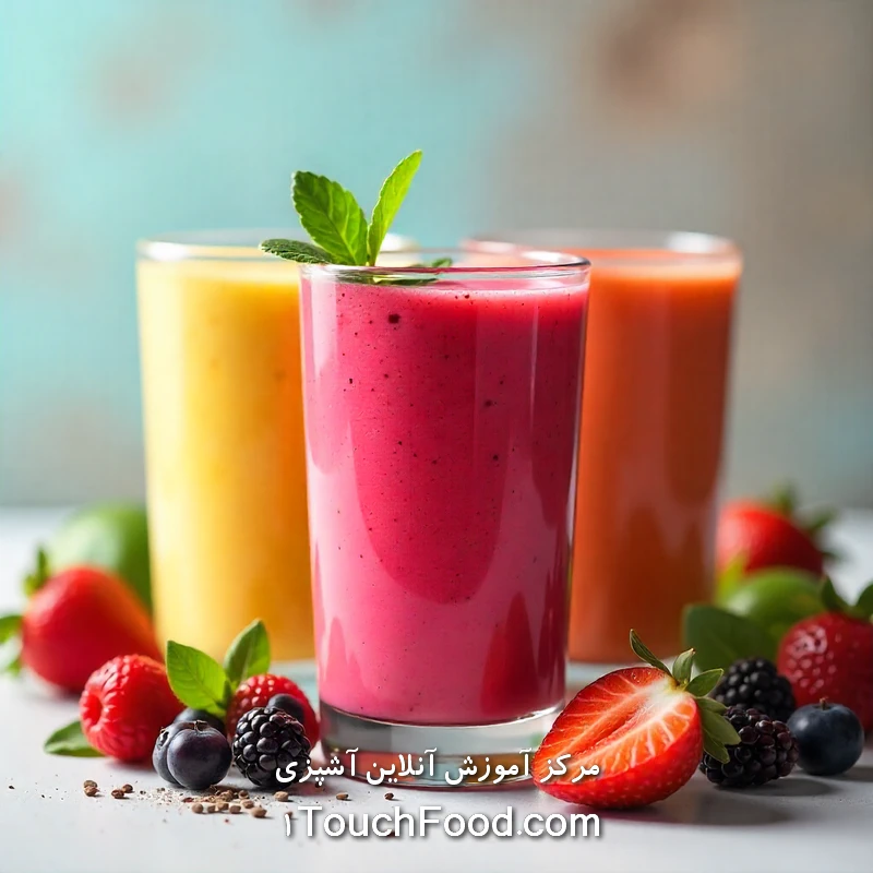 *طرز تهیه انواع اسموتی برای لاغری: 10 دستور ساده و خوشمزه 2 فواید اسموتیهای لاغری برای سلامتی و کاهش وزن