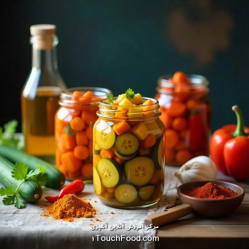 راهنمای کاربردی تهیه انواع ترشی در خانه