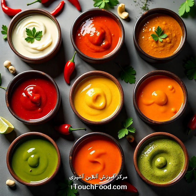 طرز تهیه انواع سس های ساندویچ | 10 رسپی خوشمزه و خانگی